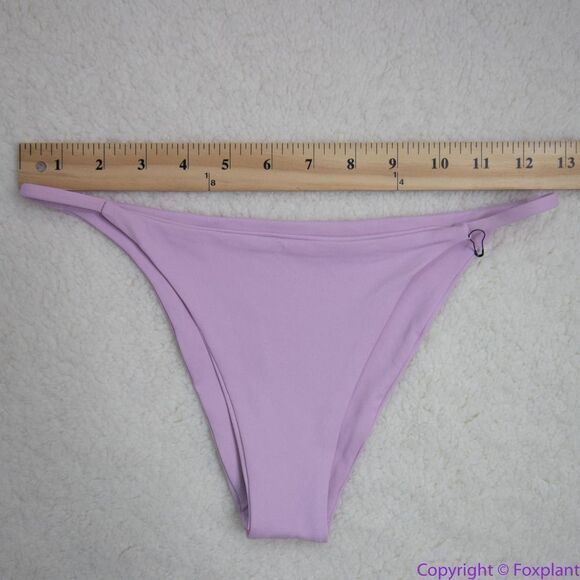 NEW Toast Swim Free People String Bikini Bottom, light purple lilac, M - Picture 6 of 15